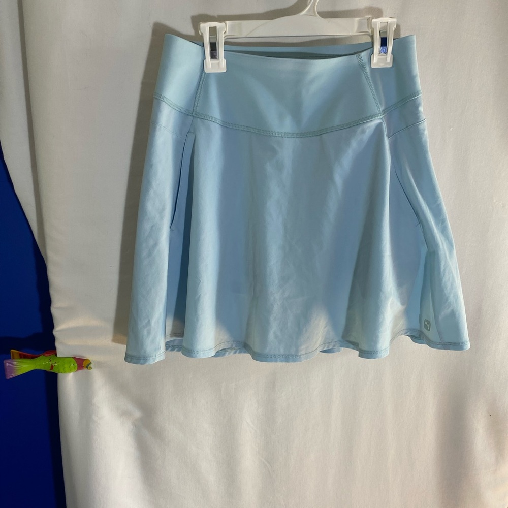 Puma, Light Blue Women's Skirt, Size Small